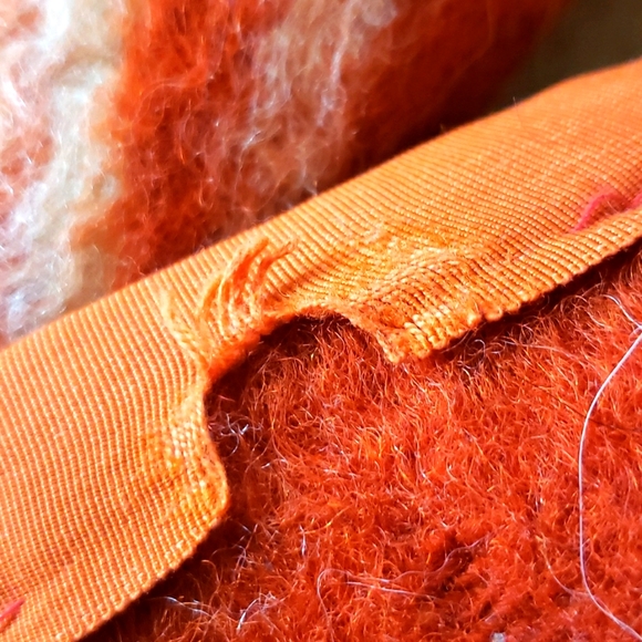 Vintage 100% camel wool  blanket - Picture 6 of 7